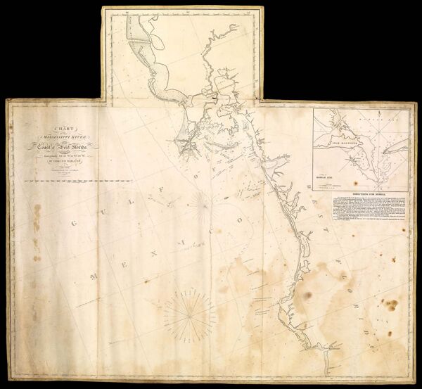 Chart of the Mississippi River and the Coast of West Florida
