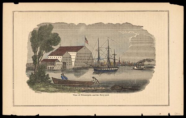 View of Philadelphia and the Navy-yard.