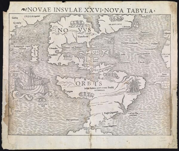Novae Insulae XXVI Nova Tabula : Novus Orbis