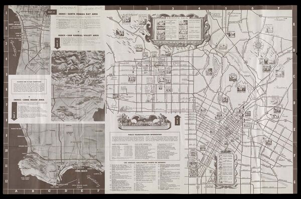 Sightseeing Map of Los Angeles County