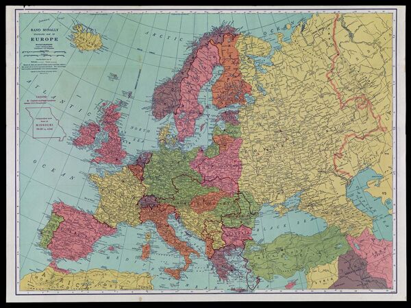 Sears Silvertone Radio European War Map