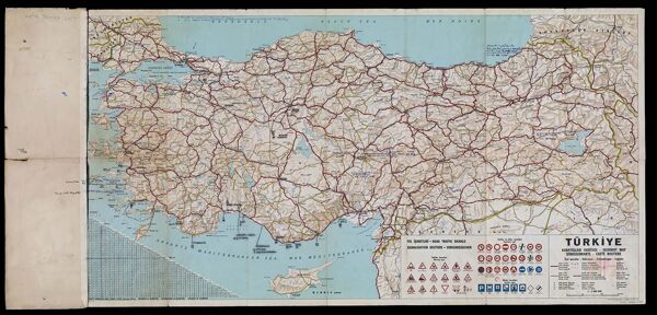 Turkiye : Karayollari Haritasi