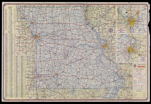 Skelly Highway Map of Missouri