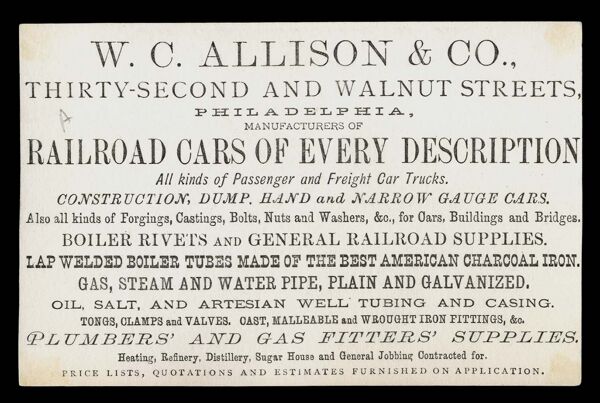 W. C. Allison & Co.