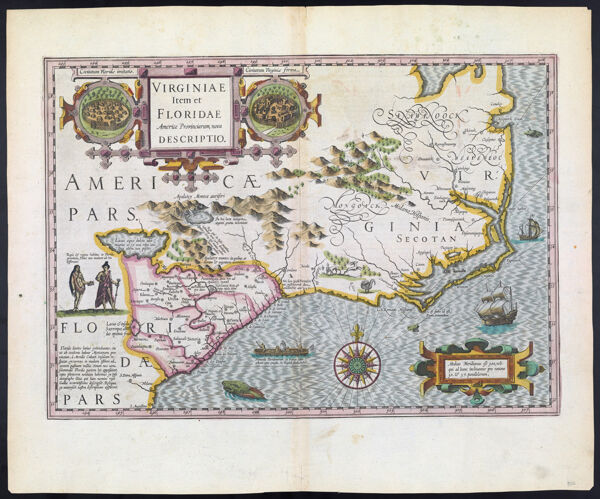 Virginiae Item et Floridae Americae Provinciarum, nova Descriptio., 1630