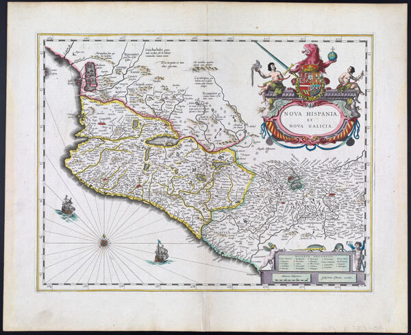 Nova Hispania, et Nova Galicia.