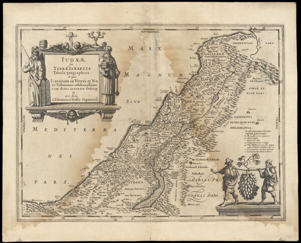 Judaeae seu Terrae Israelis Tabula Geographica