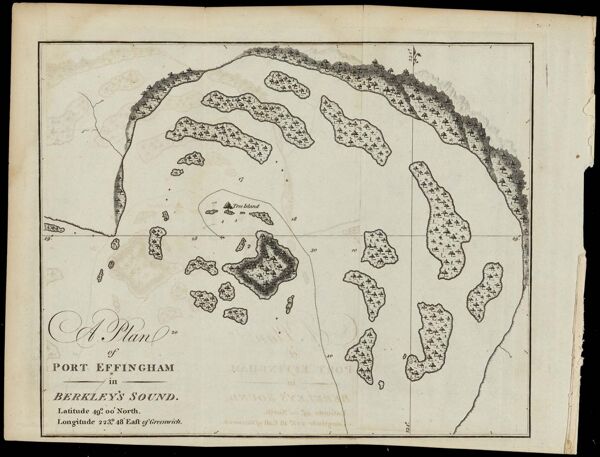 A Plan of Port Effingham in Berkley's Sound.
