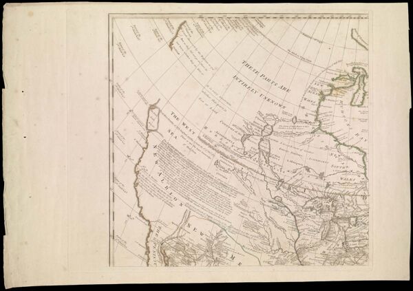 A General Map of North America In which is Express'd the Several New Roads, Forts, Engagements, &c. taken from Actual Surveys and Observations Made in the Army employ'd there, from the Year 1754, to 1761. Drawn by the late John Rocque, Topographer to His Majesty.