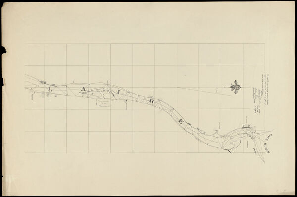 [untitled map of River St. Claire; second part]