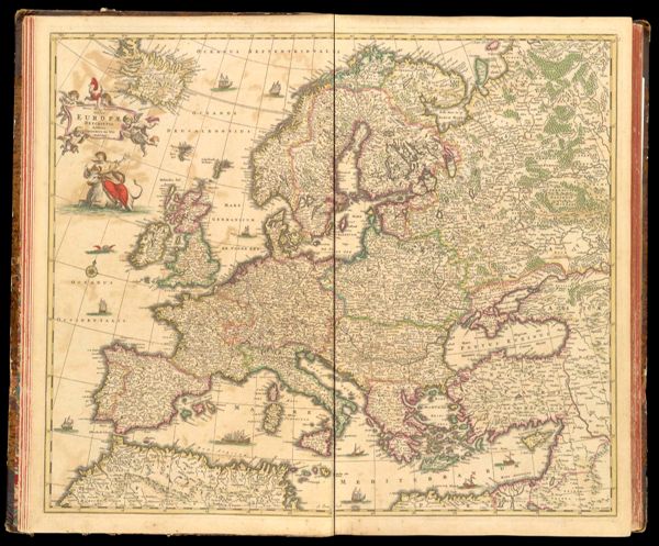 Nova et Accurata totius Europae descriptio authore Frederico de Wit Amstelodami.