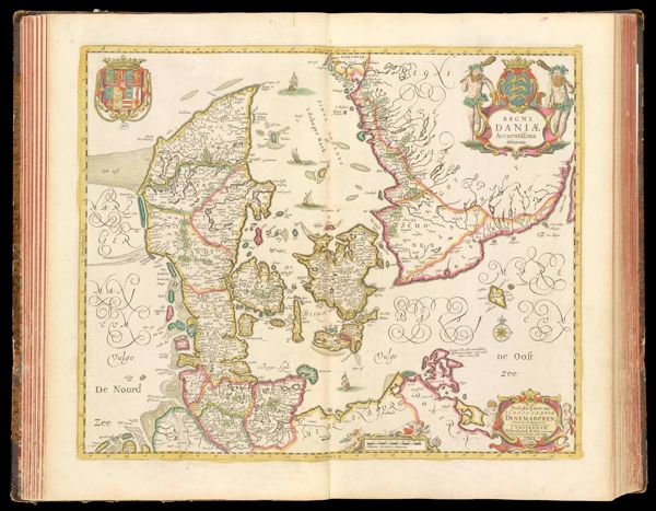 Regni Daniae accuratissima delineatio