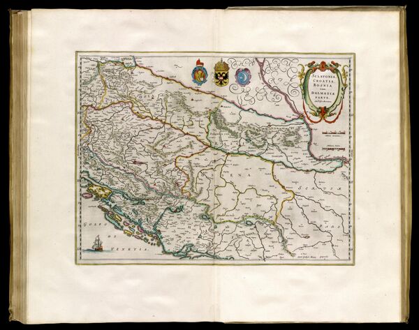 Sclavonia, Croatia, Bosnia cum Dalmatiae parte. Auct. Ger. Mercatore.