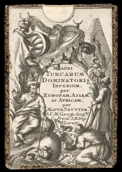 Magni Turcarum Dominatoris Imperium. per Europam, Asiam, et Africam, per Matth: Seutter, S.C.M. Geogrp. Aug. V. C. Privil. S. R. Imp. Vicariat.