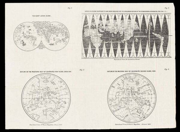 Fig. 1.  The Hunt Lenox Globe.