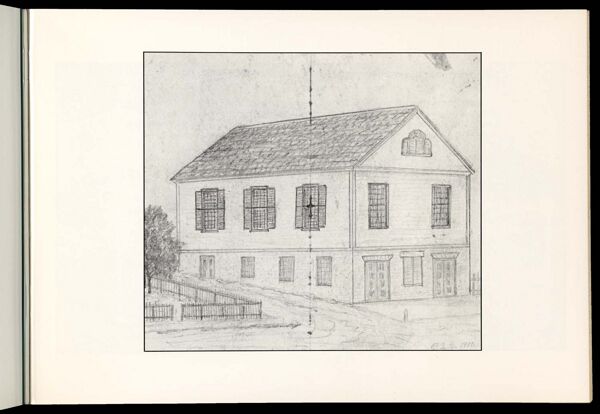 Abyssinian Church, 1828, sketched 1900. (6)