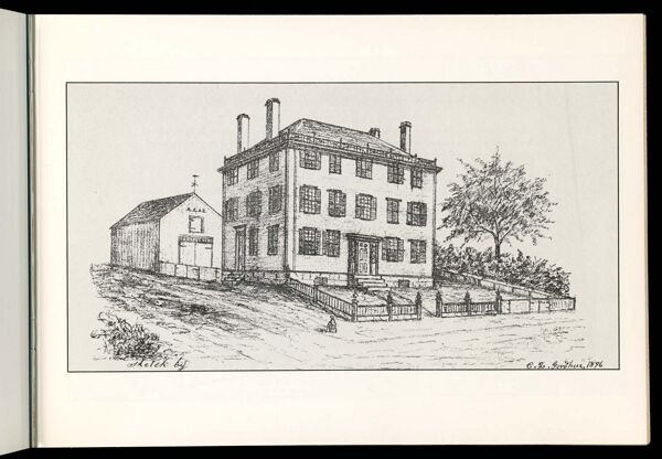 Birthplace of Henry W. Longfellow, in 1807, sketched 1896. (8)