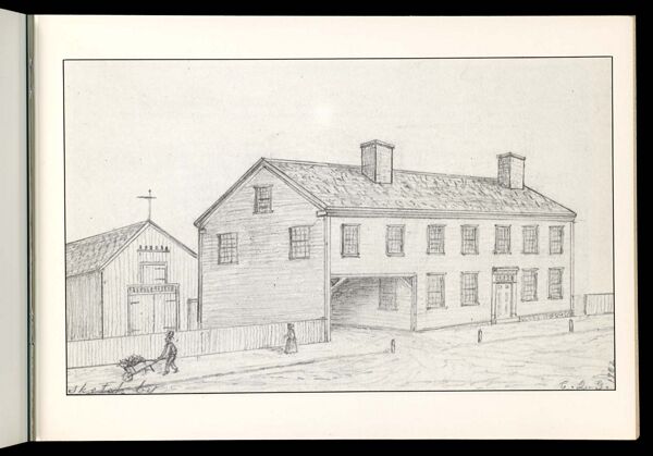 First Masonic Hall in Portland, sketched 1902. (9)
