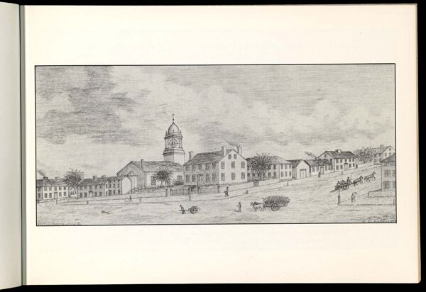 Pearl and Congress St., 1845, sketched 1898. (14)