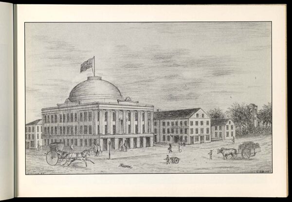 Old Exchange, corner of Middle and Exchange Sts., 1845, sketched 1898. (15)