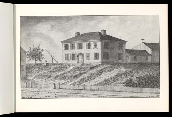 Samuel Freeman's House, 1798, sketched 1895. (17)