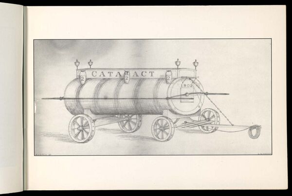 Cataract Fire Engine, sketched 1894. (25)