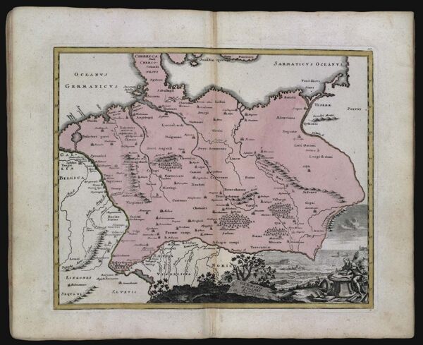 Germania Ptolemaei excudit Chr. Weigelius Norimbergae
