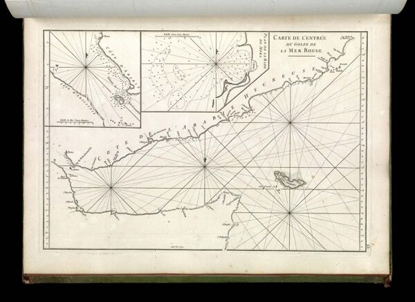 Carte de l'Entree du Golfe de la Mer Rouge.