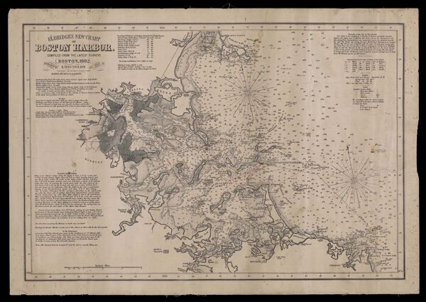 Eldridge's new chart of Boston Harbor : compiled from the latest surveys