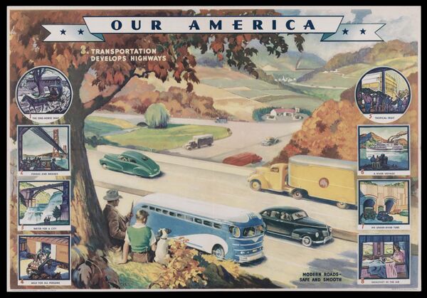 Our America: 3. Transportation develops highways