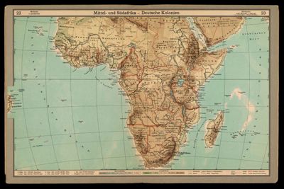 Mittel- und Sudafrika - Deutsche Kolonien
