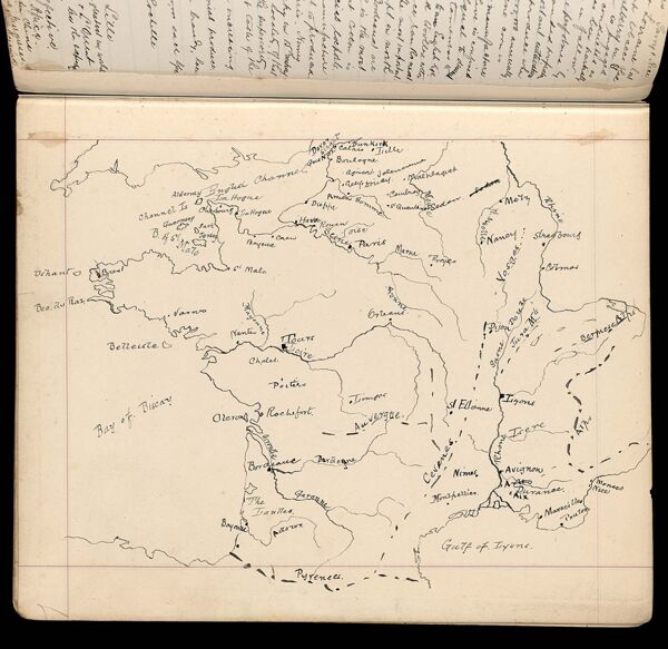 [Untitled map of France.]