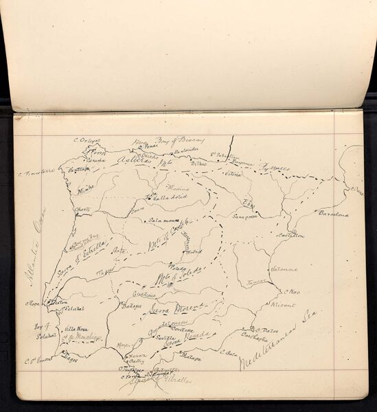 [Untitled Map of Iberian Peninsula]