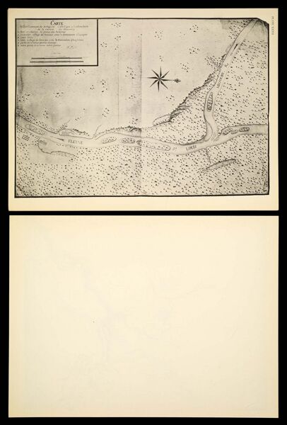 [Plate XXVII] Carte de l'Etablissement de sa Majeste Catholique a l'Embouchure de la reiviere du Missoury. [1942 copy of 1770 original]