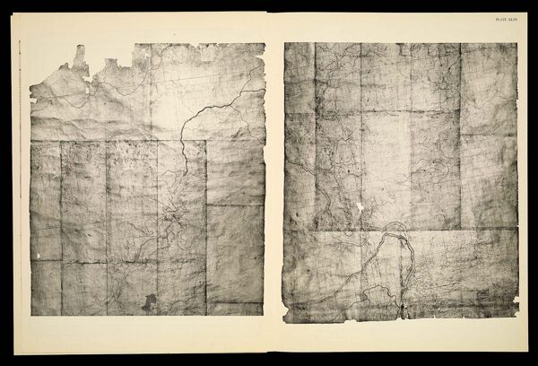 [Plate XLIII] A Map of the Illenois River from its Mouth to Gomo's Village 200 miles St. Louis September 20. 1816 [1942 copy of 1816 original]