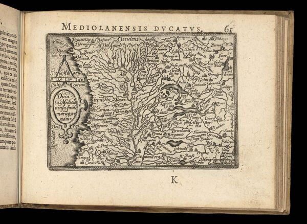 Ducatus Mediolanensis finiti maruque regionis descrip
