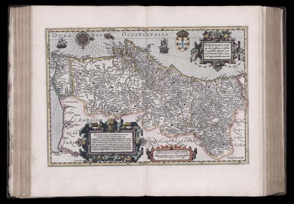 Portugalliae que olim Lisitania novissima et exactissima descriptio, Auctore Vernando Alvara Secco, et de integro emendata, anno. 1600.