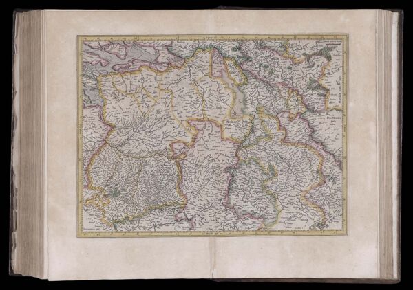 [Untitled map prefaced by previous text page titled: Brabant, Juilliers et Cleve.]