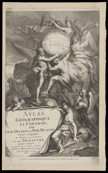 Atlas Geographique et universal, par Guil Deisle et Phil. Buache