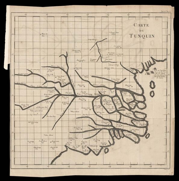 Carte du Tunquin