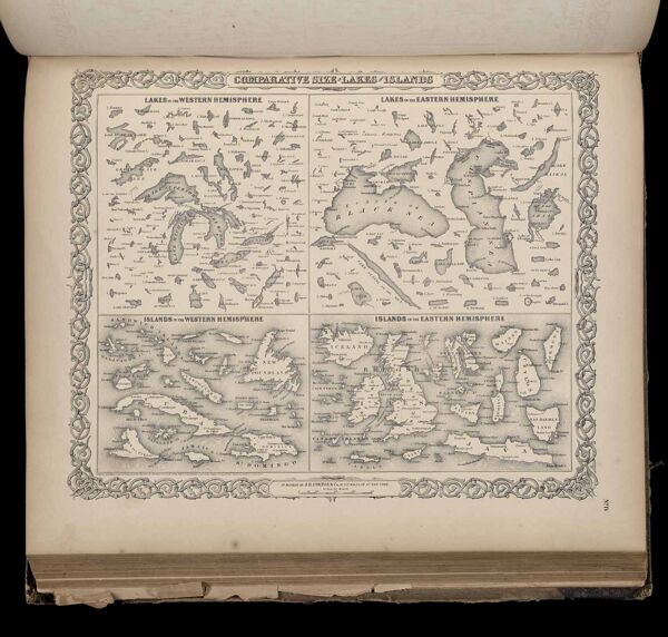 COLTON'S ATLAS OF the WORLD, ILLUSTRATING illustrating physical and political geography BY GEORGE W. COLTON