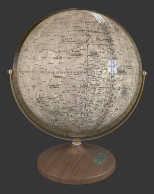 Denoyer-Geppert lunar globe
