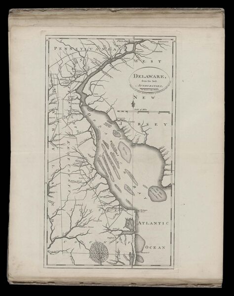 Delaware, from the best Authorities. W. Barker, sculp. Philada. Engraved for Carey's American Edition of Guthrie's Geography improved.