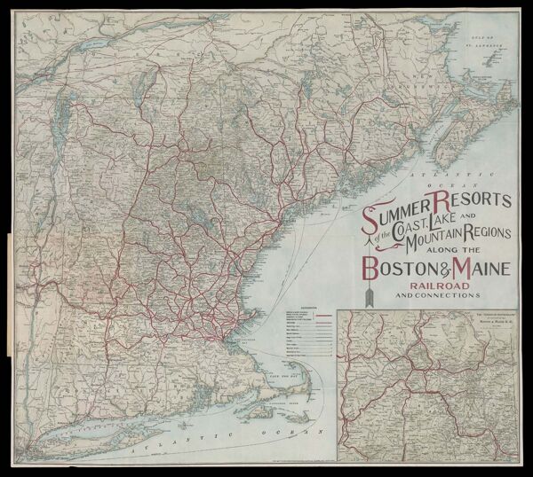 Summer Resorts of the Coast, Lake and Mountain Regions along the Boston and Maine Railroad and Connections