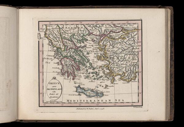 Greece and Archipelago with part of Anadoli.