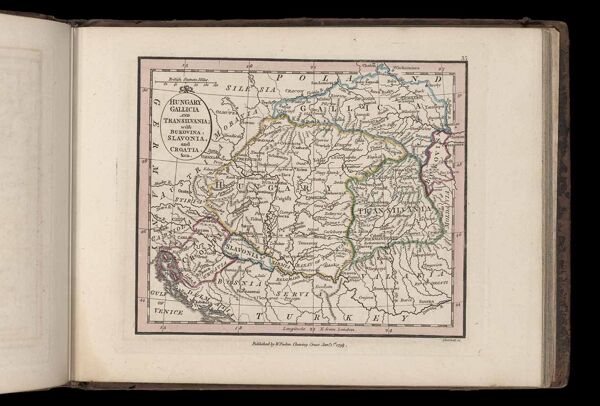 Hungary, Gallicia and Transilvania; with Burkovina, Slavonia, and Croatia.