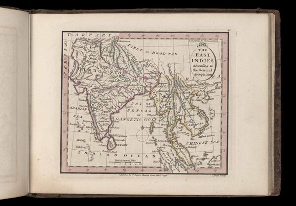 The East Indies according to the general acceptation.