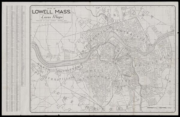 City of Lowell Mass.