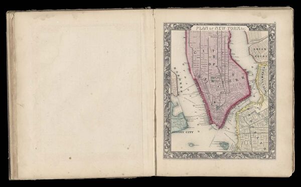 Plan of New York City, Brooklyn, &c.