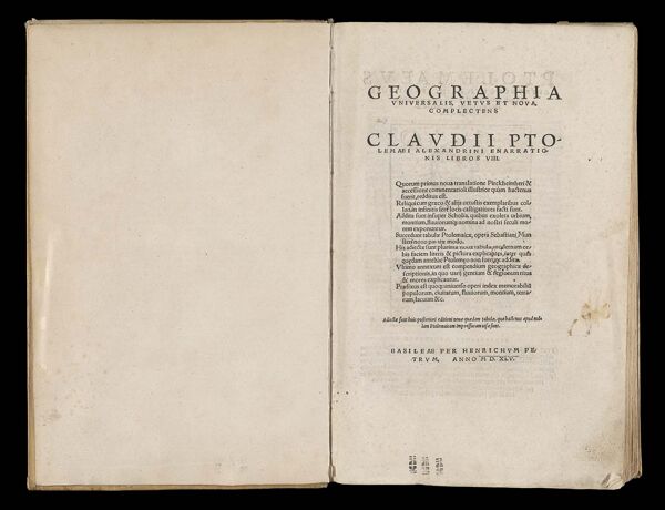Geographia universalis, vetus et nova complectens Claudii Ptolemaei Alexandrini enarrationis libros VIII